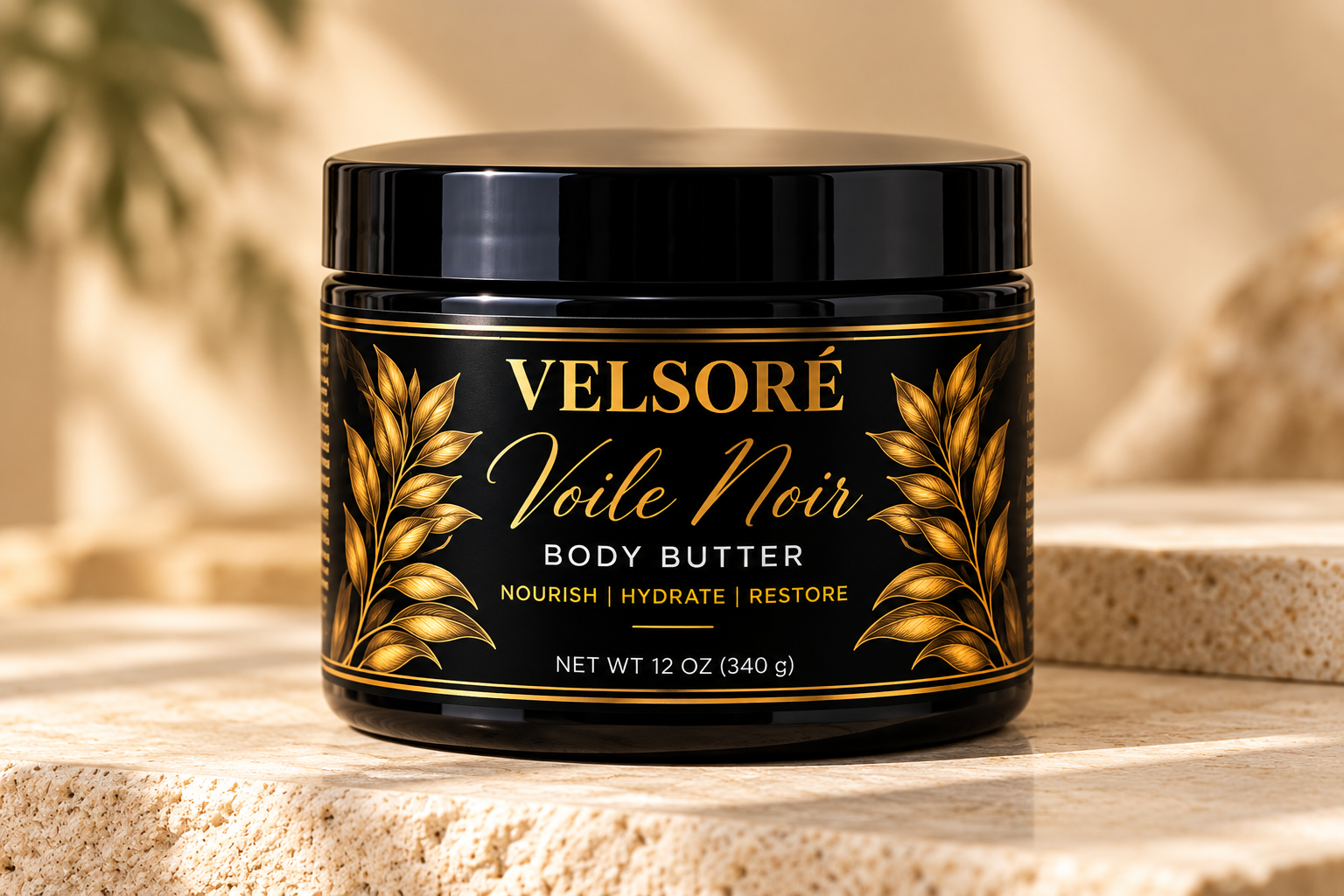 VELSORÉ Voile Noir Body Butter 12 oz